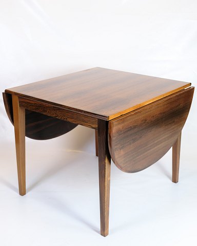 Spisebord Med Klapper - Palisander - Dansk Design - 1960erne
