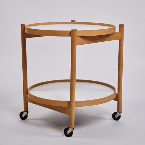 Bøllinge Bakkebord - Hvid & Sort - Teaktræ - Hans Bølling - Brdr. Krüger
