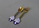 A. Michelsen Christmas Coffee Spoon & Christmas Cake Fork - Tree of Life - Bent 
Karl Jacobsen - 1986
Great condition
