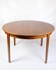 Rundt Spisebord Med Tillægsplader - Teak - Dansk Design - 1960erne
Flot stand
