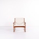 Lounge/Armchair - Teak and Light Fabric - Hans Olsen - Selig - 1960sExcellent condition