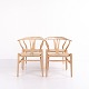 Set of Y-Chairs – Hans J. Wegner – Model CH24 – Oak & Natural Cord – Carl Hansen & Søn – 1960sGreat condition
