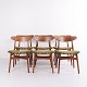 Set of 6 Dining Chairs – Hans J. Wegner – Model CH30 – Teak & Oak – 1950sGreat condition