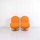 Verner Panton Et Par Model 1-2-3 System for Fritz Hansen, Dansk Design 1970erne