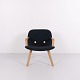 Erik Jørgensen Loungestol Model EJ 3 i Egetræ, Dansk Design